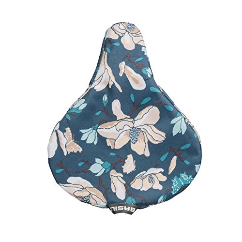 Basil Unisex Magnolia Saddle Cover, Blue (Teal Blue), One Size