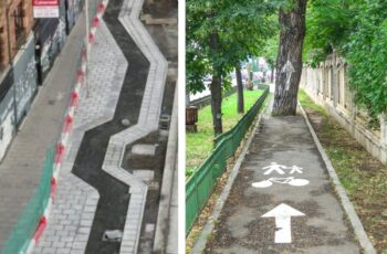 Terrible bike lanes around the world