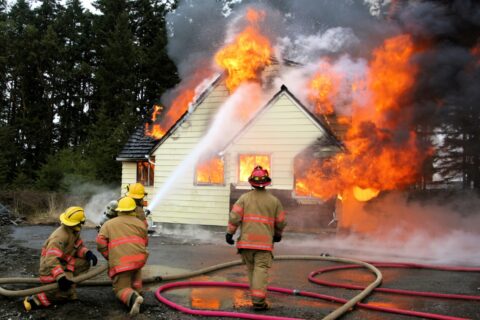 House on fire