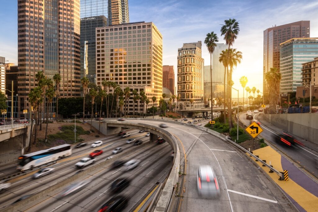 Traffic in Los Angeles